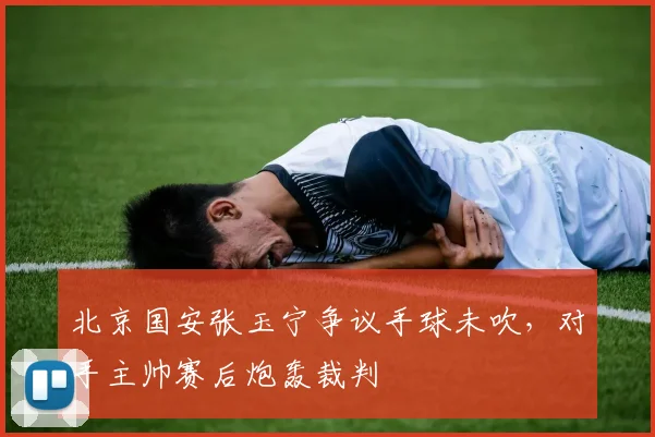 北京国安张玉宁争议手球未吹，对手主帅赛后炮轰裁判